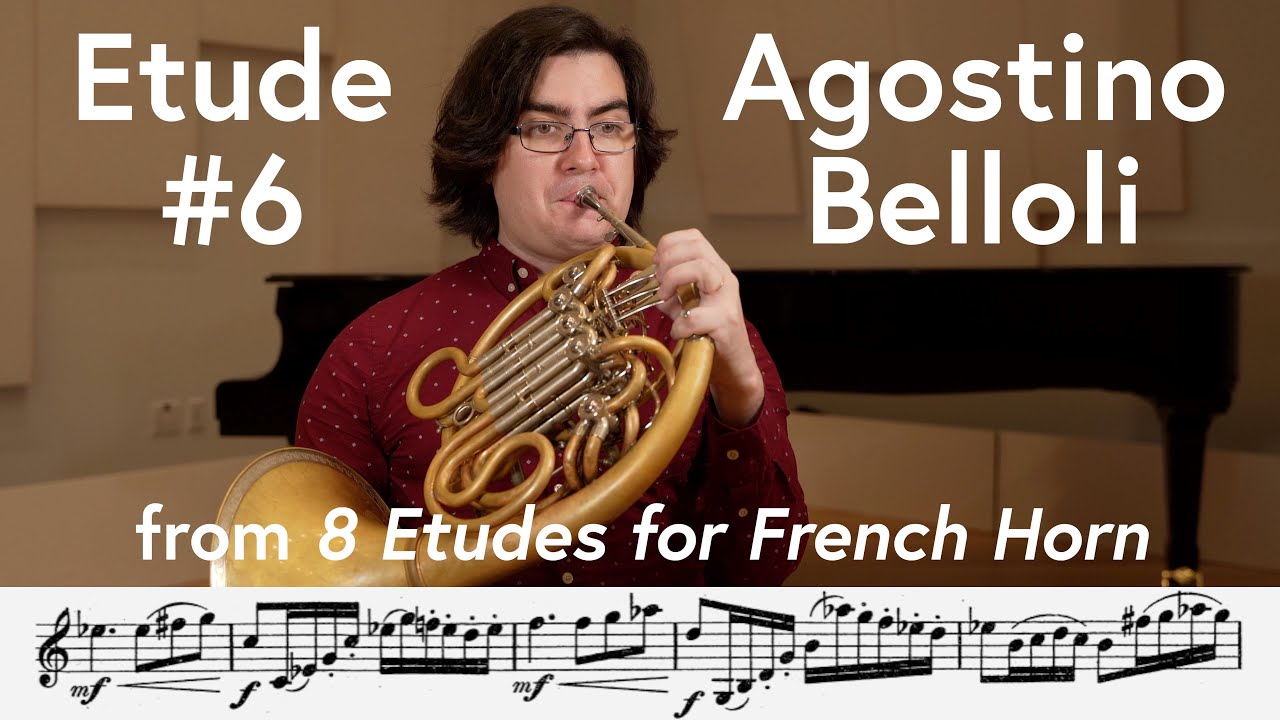 Agostino Belloli, Etude #6 from 