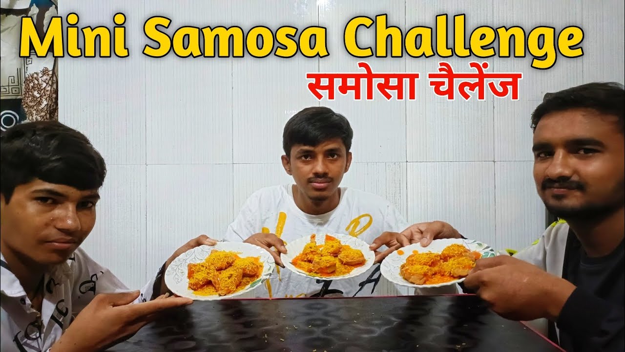 Samosa Challenge|| Food Eating Challenge|| Gujju Challenge