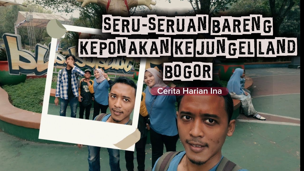 Main Seharian di Jungleland Sentul Bogor‼️Liburan Keluarga Super Seru Bareng Keponakan 🎡‼️#dailyvlog