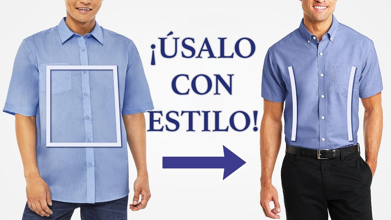 Cómo Ajustar Una Camisa De Manga Corta Con Botones (Úsala Con Estilo)