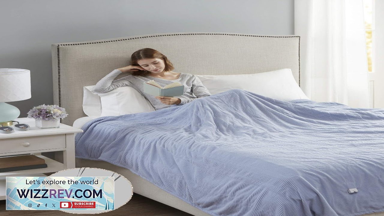 Beautyrest Electric Blanket Luxurious Micro Fleece Ultra Soft Ribbed Textured Cozy Review