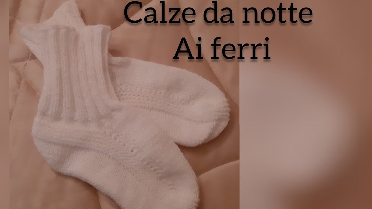 calze di lana ai ferri/calze da notte