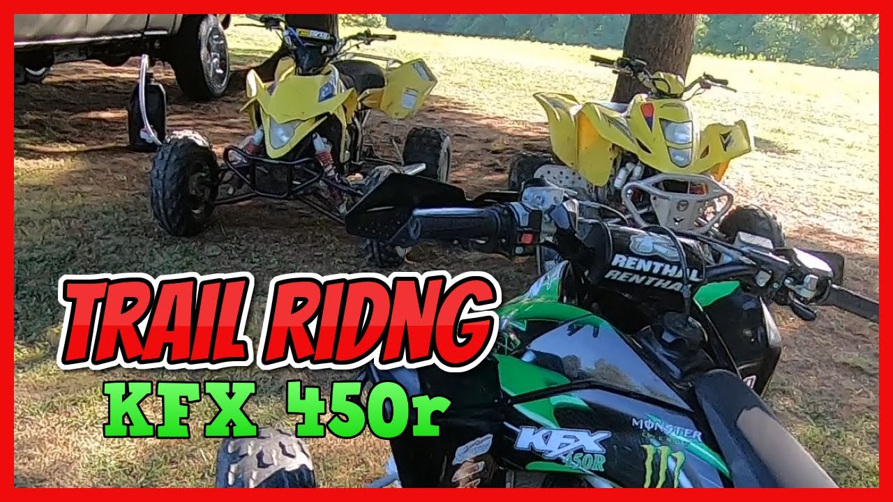 30 Acres Of ATV Trail Riding - KFX 450r