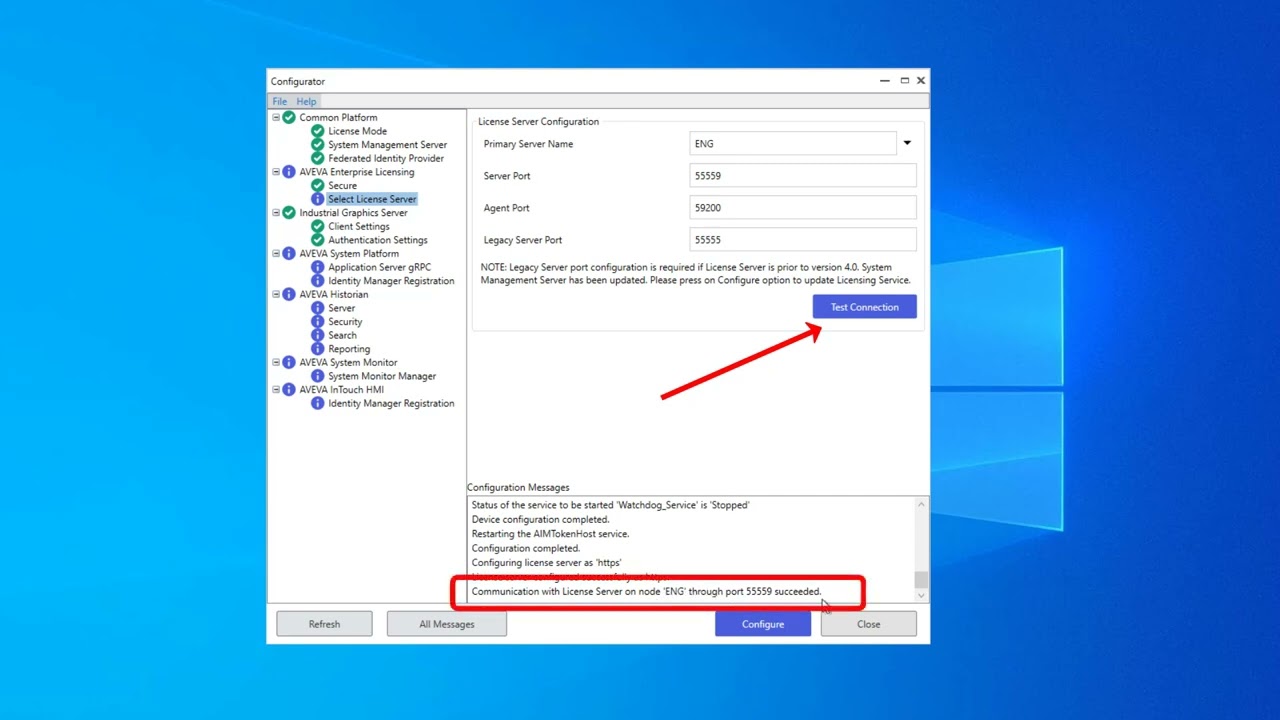 Configuring AVEVA™ InTouch HMI