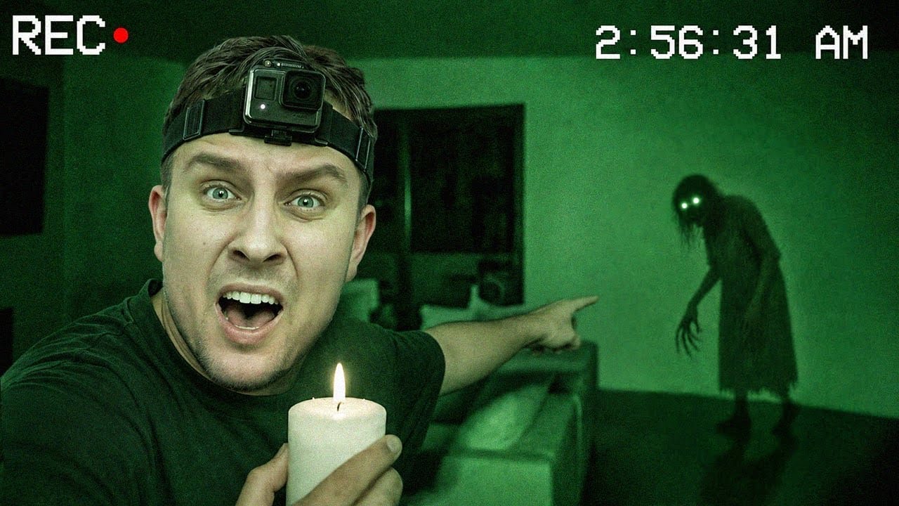WSZEDŁEM DO NAWIEDZONEGO DOMU Z PRAWDZIWEGO HORRORU!  CZ. 2