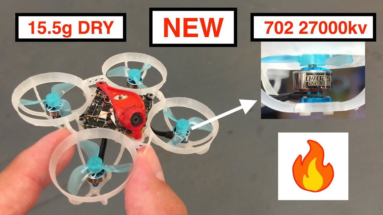 20.8g AUW | Betafpv 702SE 27000kV Motors | First Flights