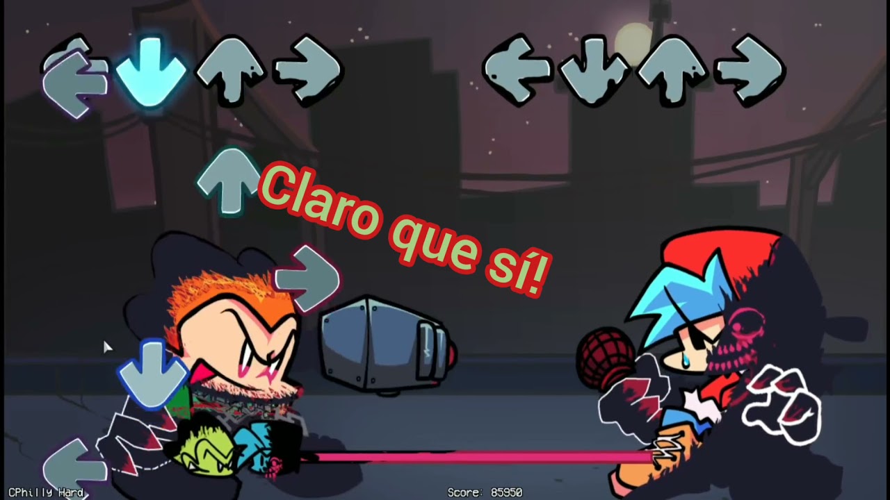Evil pico VS Evil BF lyrics español créditos a Sr guest