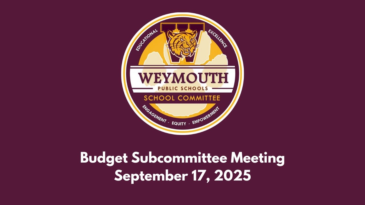Budget Subcommittee Meeting Sept. 17, 2025