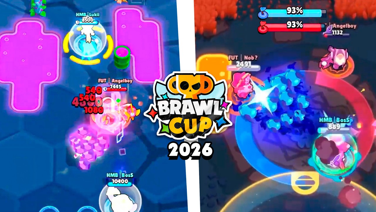 MELHORES MOMENTOS DA BRAWL CUP 2026 #brawlstars  #bswf26