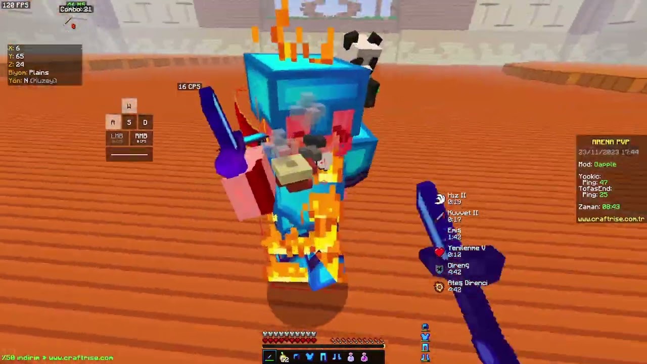 TofasEnd Sanal Vs %100 Ayarlır Değildir #craftrise #factions #minecraft