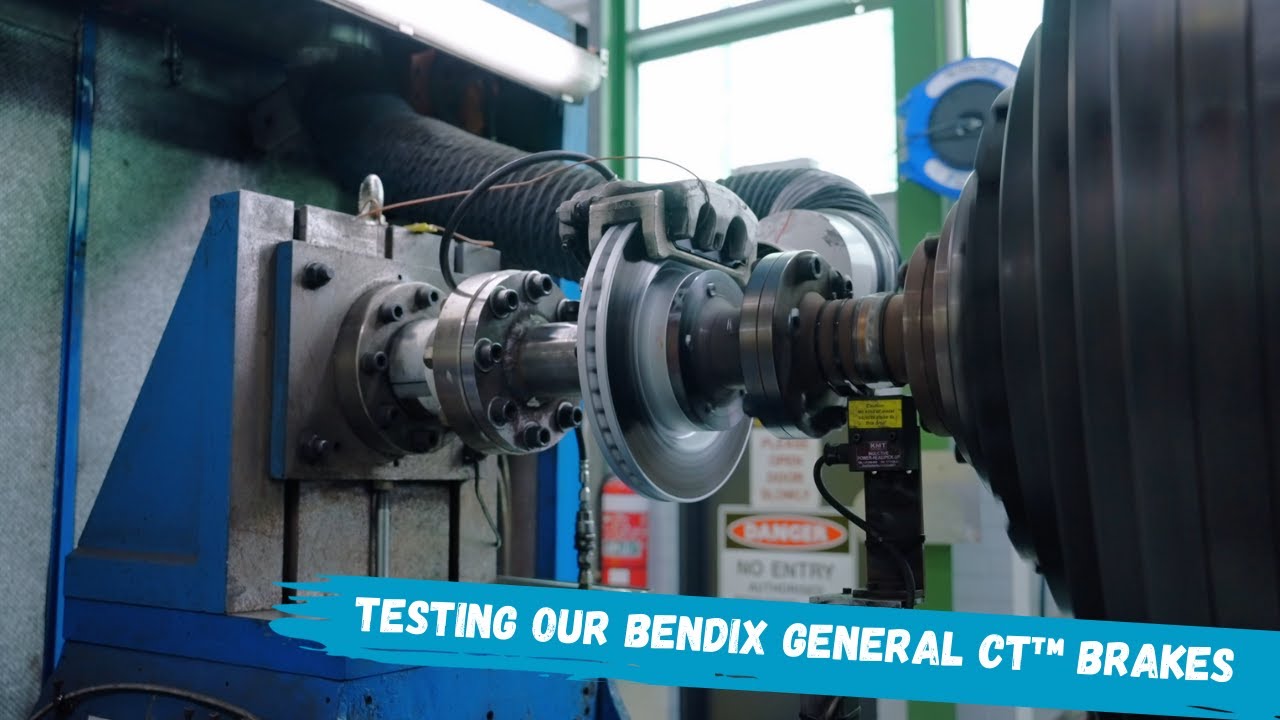 Тестирование наших тормозов Bendix General CT™