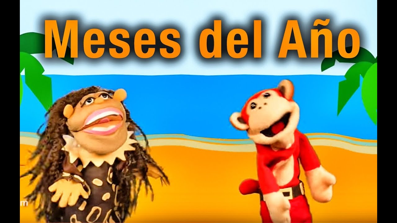 La Canci&oacute;n de  los Meses del A&ntilde;o - El Mono S&iacute;labo y N&iacute;cola Cavern&iacute;cola - Canciones Infantiles