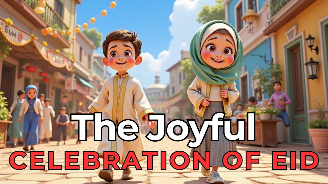 The Joyful Celebration of Eid | English Story | Short Story for Kids | How Muslims celebrate Eid