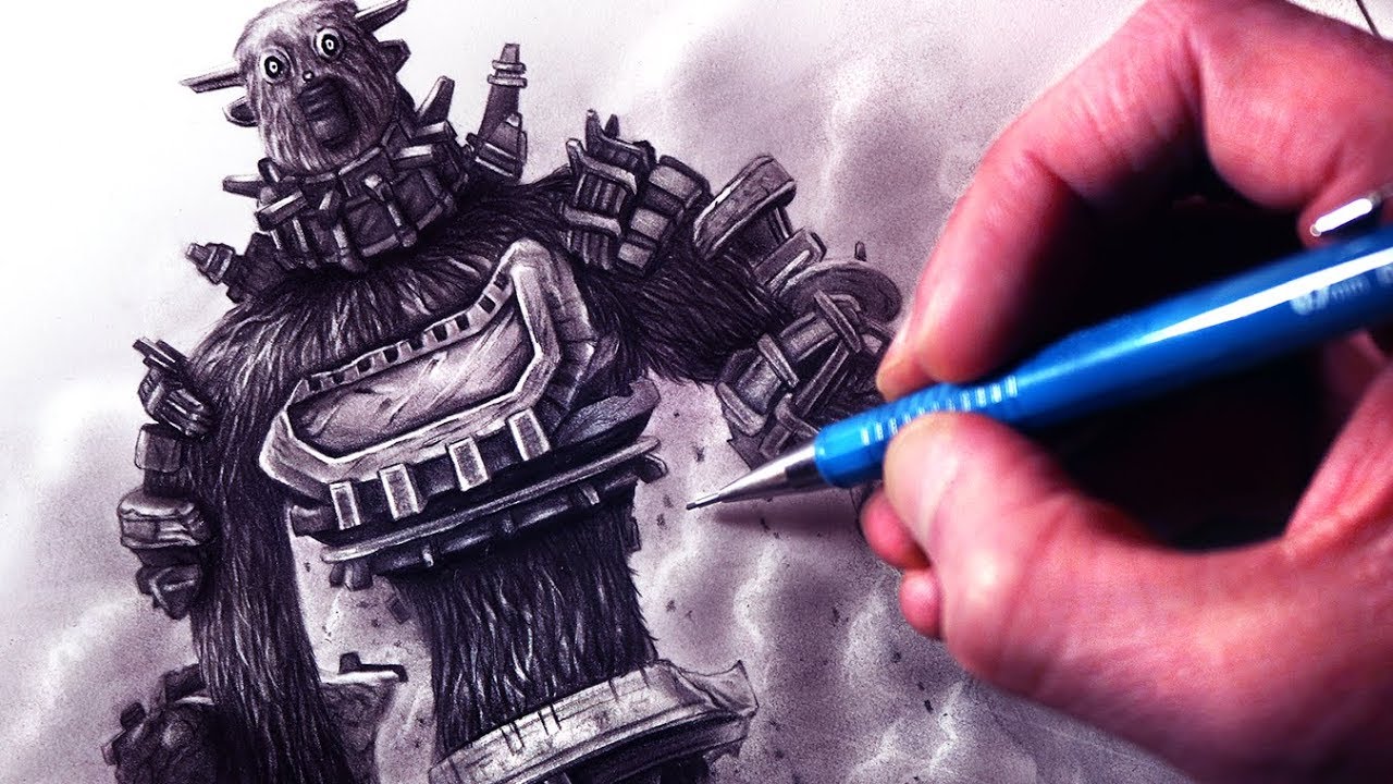 Let's Draw SHADOW OF THE COLOSSUS - FAN ART FRIDAY