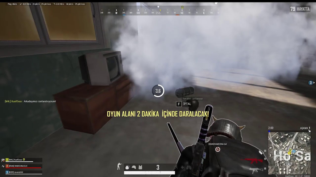 OSSO İLE SAHURA DOĞRU PUBG   #87 OSSOMAN