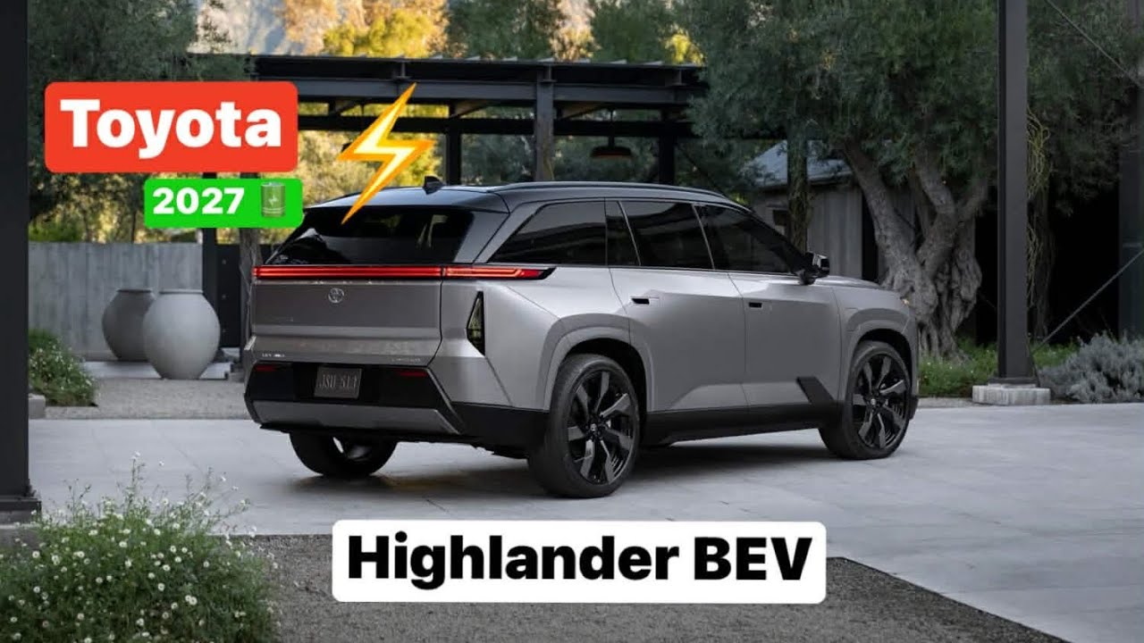 😲 Highlander ធ្វើការផ្លាស់ប្ដូរ 360' សេរីឆ្នាំ 2027 ជាប្រភេទរថយន្តអគ្គិសនី 100% 🔋