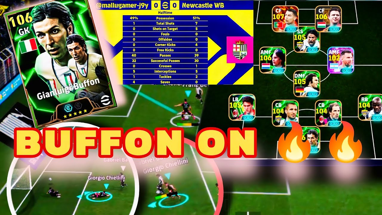 BUFFON ON 🔥🔥. Otakk ninnu porithiyavan 😱 #efootball