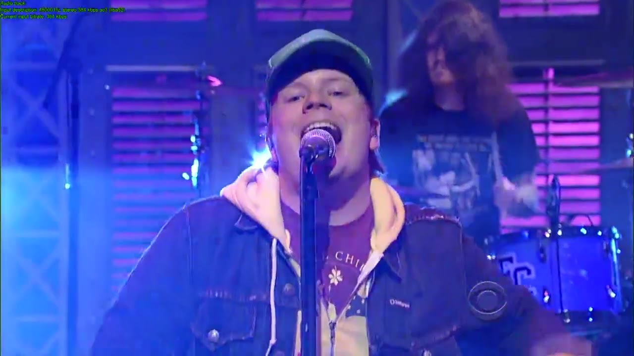 Fall Out Boy - I Don't Care (Live At Late Night With David Letterman) HD