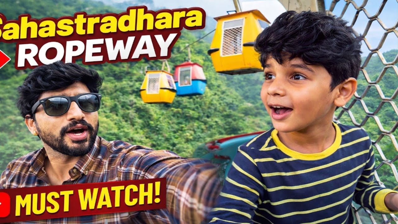 CRAZIEST ROPEWAY RIDE! 😱 | Sahastradhara Ropeway Dehradun