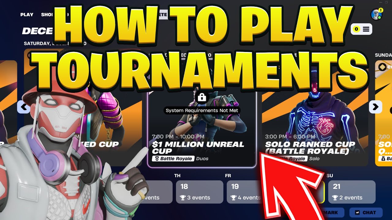How to Play Tournaments in Fortnite (Updated 2026)