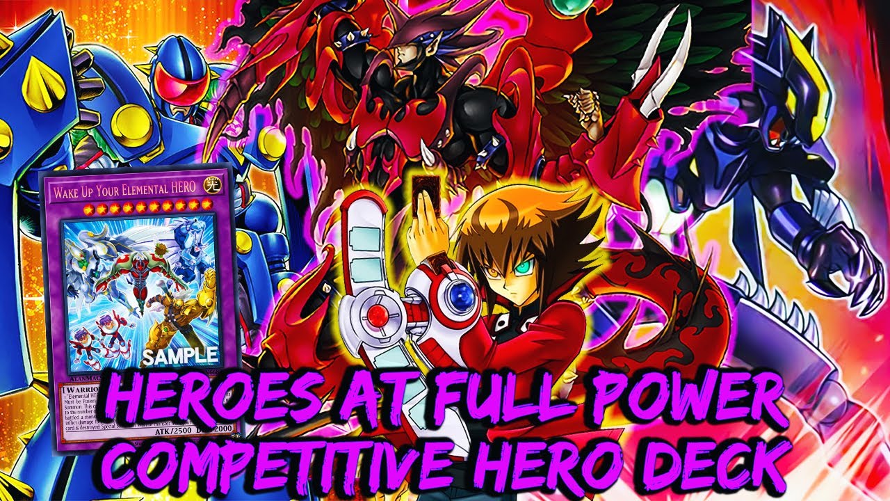 NEW COMPETITIVE HERO DECK 2022 - THE BEST HERO DECK(EDOPRO)