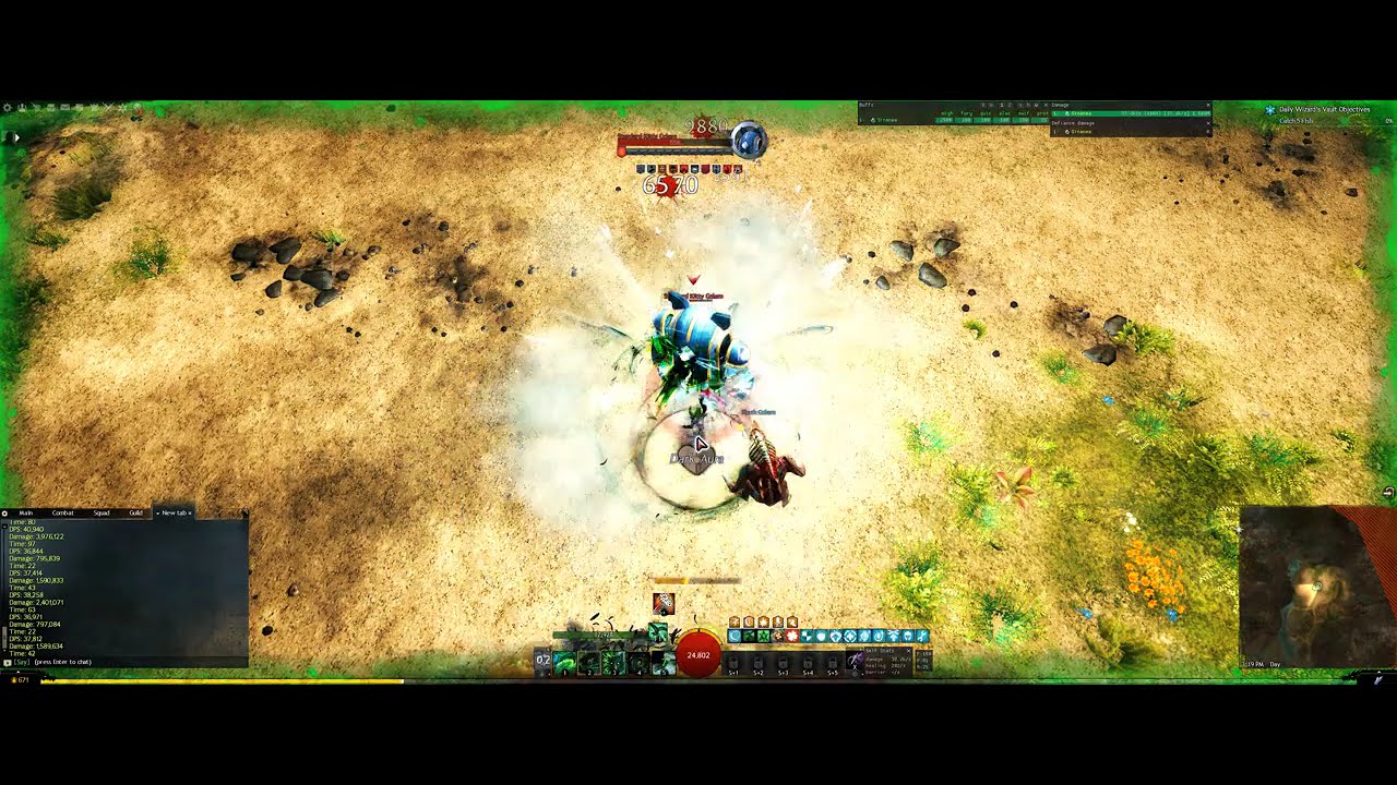 Guild Wars 2 Power Reaper (Greatsword + Sword/Sword) 41,259 01/13/2026 Patch