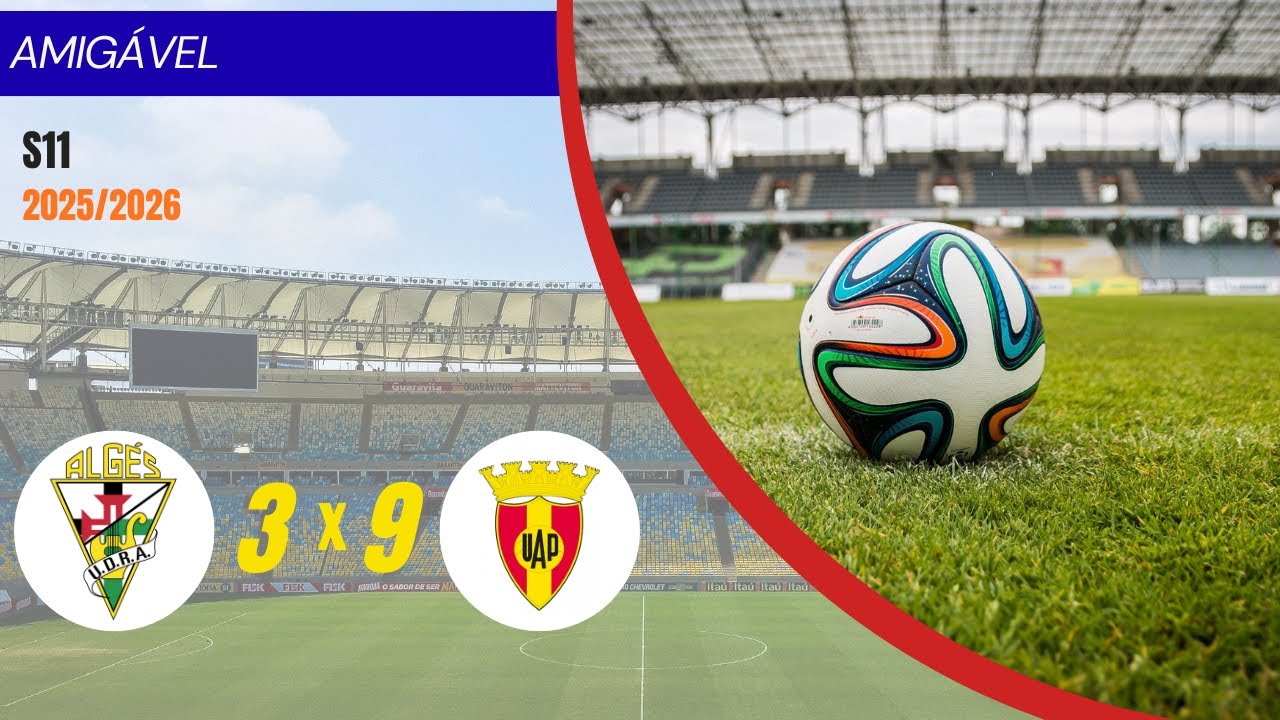 UDR Algés vs UA Povoense | Sub-11 2025/2026 | Amigável