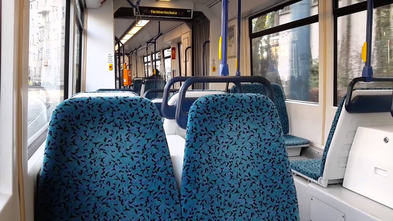 Straßenbahn Augsburg : GT6 Mitfahrt