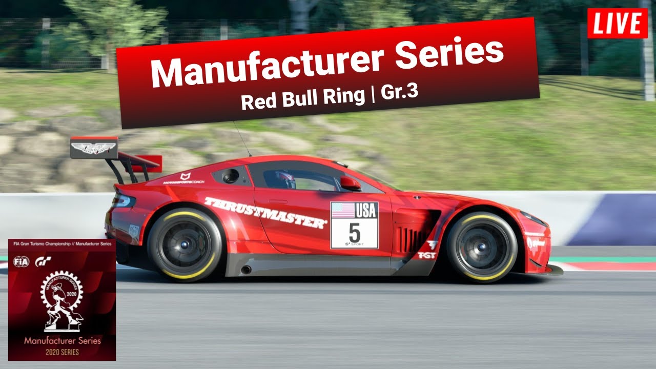 GT Sport Live - FIA Manufacturer Series | Red Bull Ring - Gr.3