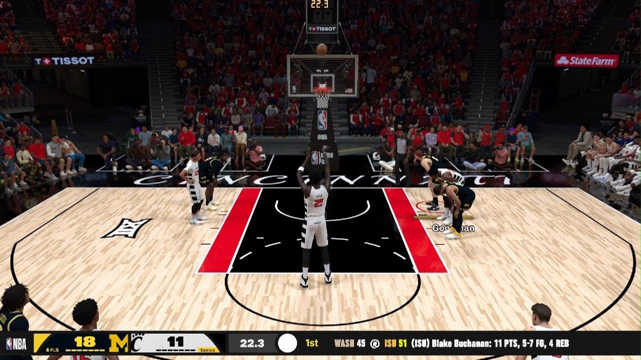 NBA 2K26 Michigan Dynasty S1 E10: Game 9 at Cincinnati