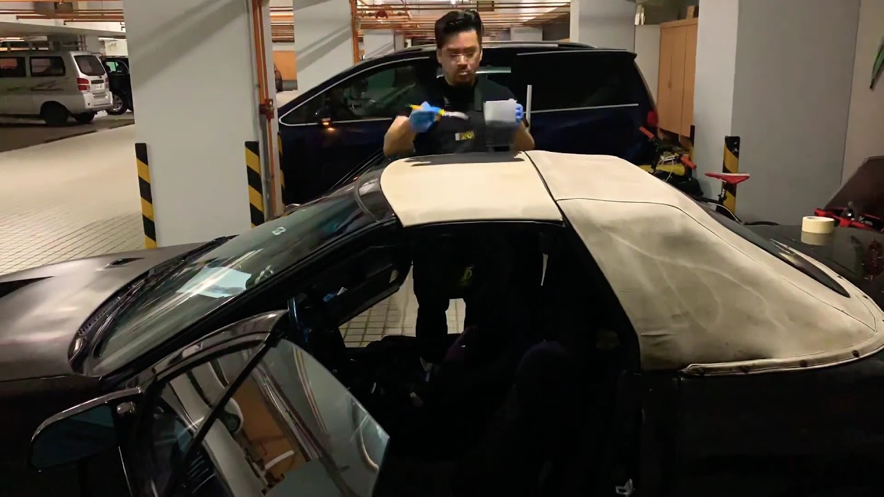 Rx7 13BT convertible, apply Renovo soft top Revival