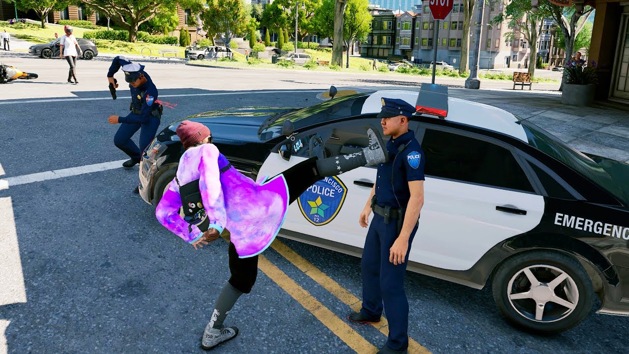 Watch Dogs 2 (ПК) Подборка сумасшедших деталей NPC, боёв и моментов свободного перемещения — 4K/6...