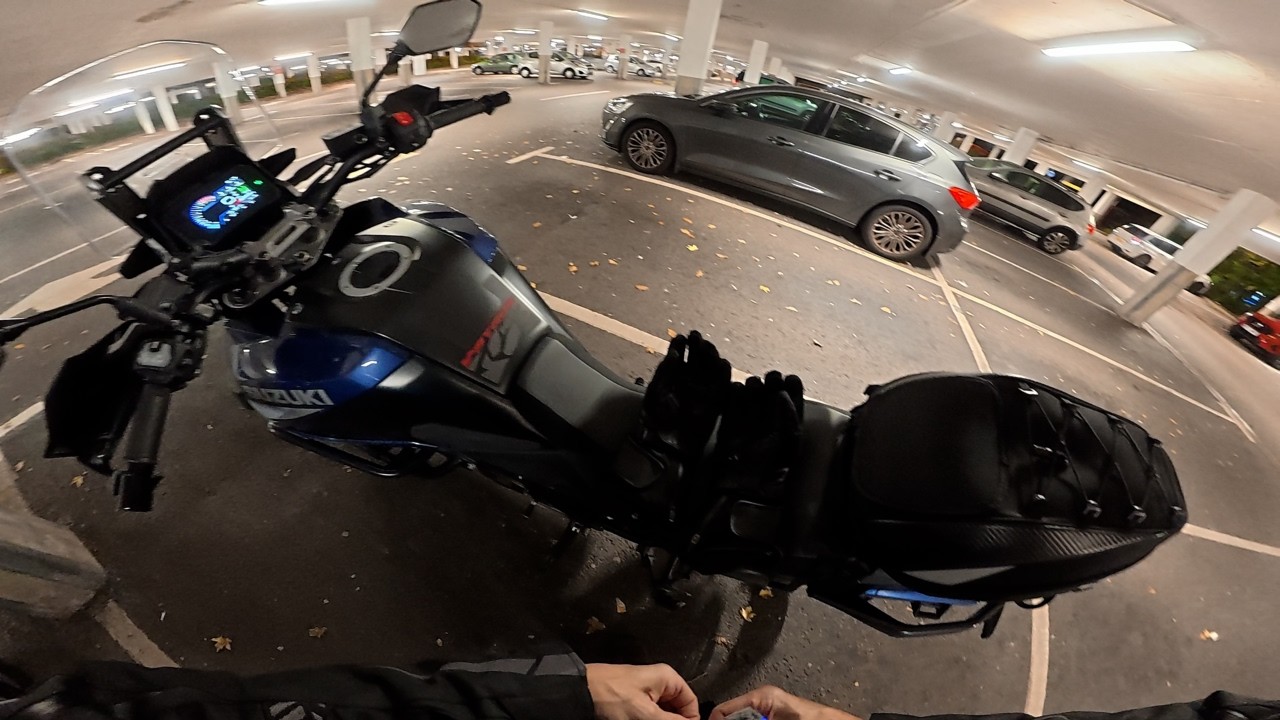 A little night riding