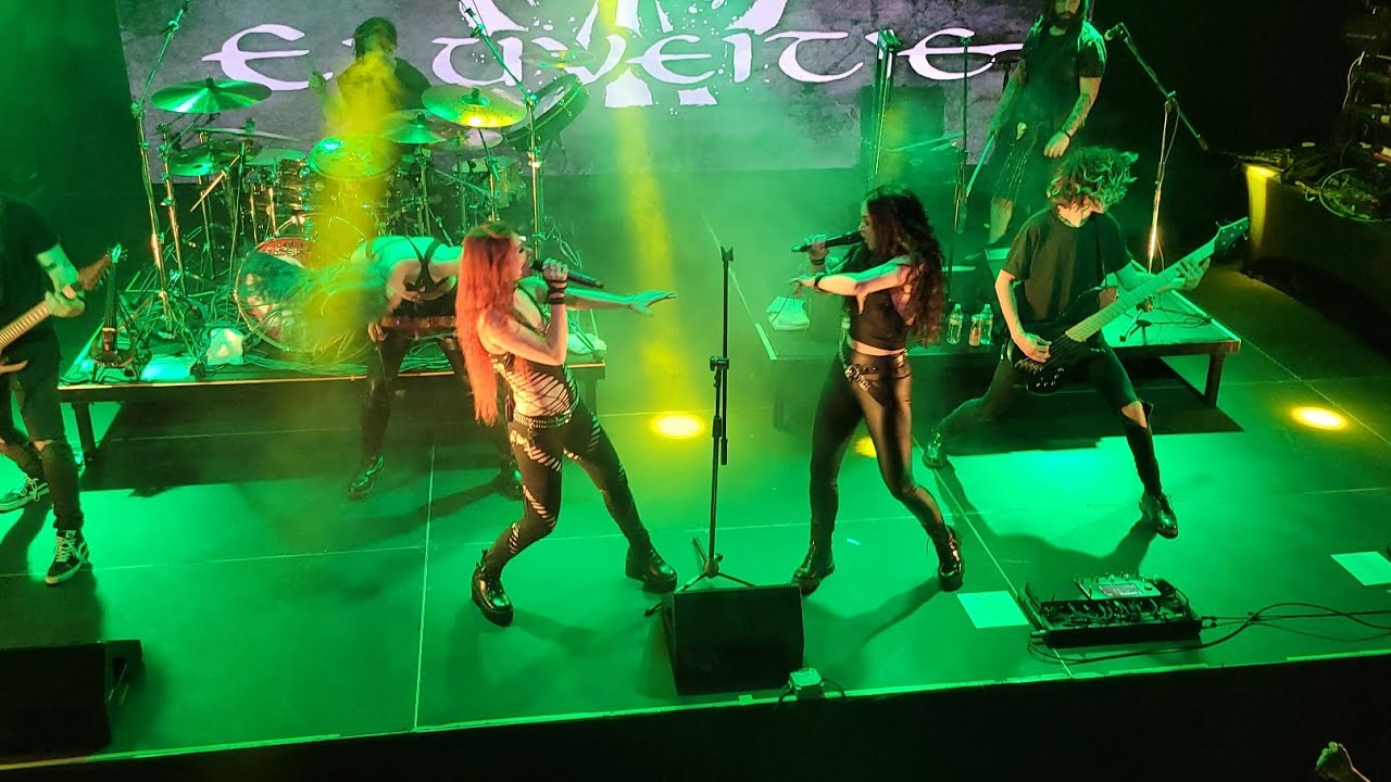 Eluveitie feat Adrienne Cowan - Quoth the Raven - Foro Paruno, León, MX (06-04-2023)
