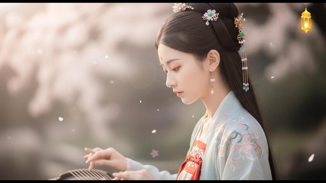 Most Beautiful Top Flute Bamboo Sounds Relaxing | Soft Music Chinese Ancient Style