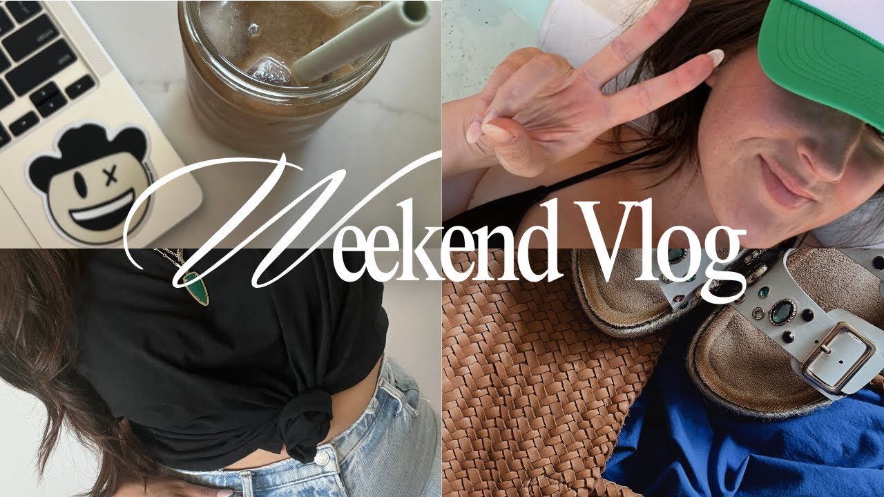 Weekend Vlog - Trader Joe's Haul, Pool Time, Cooking