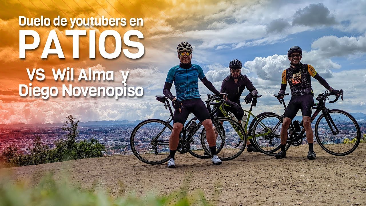 ¿QUIÉN SUBE MÁS RÁPIDO PATIOS de los youtubers de ciclismo? Con Diego Novenopiso y Wil Alma