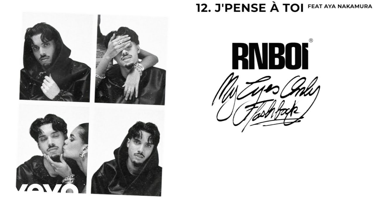 RnBoi - J'PENSE &Agrave; TOI (feat. Aya Nakamura) (Lyric Video)