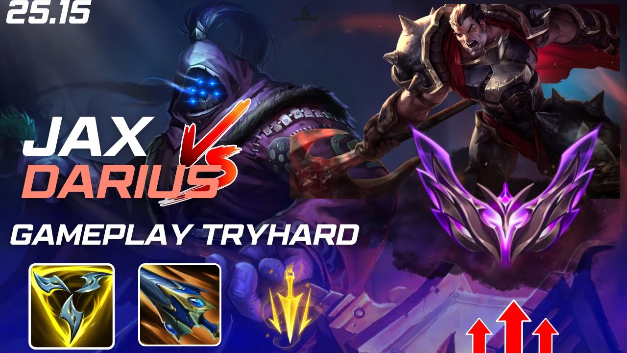 LE CLASSICO DE LA TOP LANE - Jax vs Darius |  OTP JAX to CHALLENGER