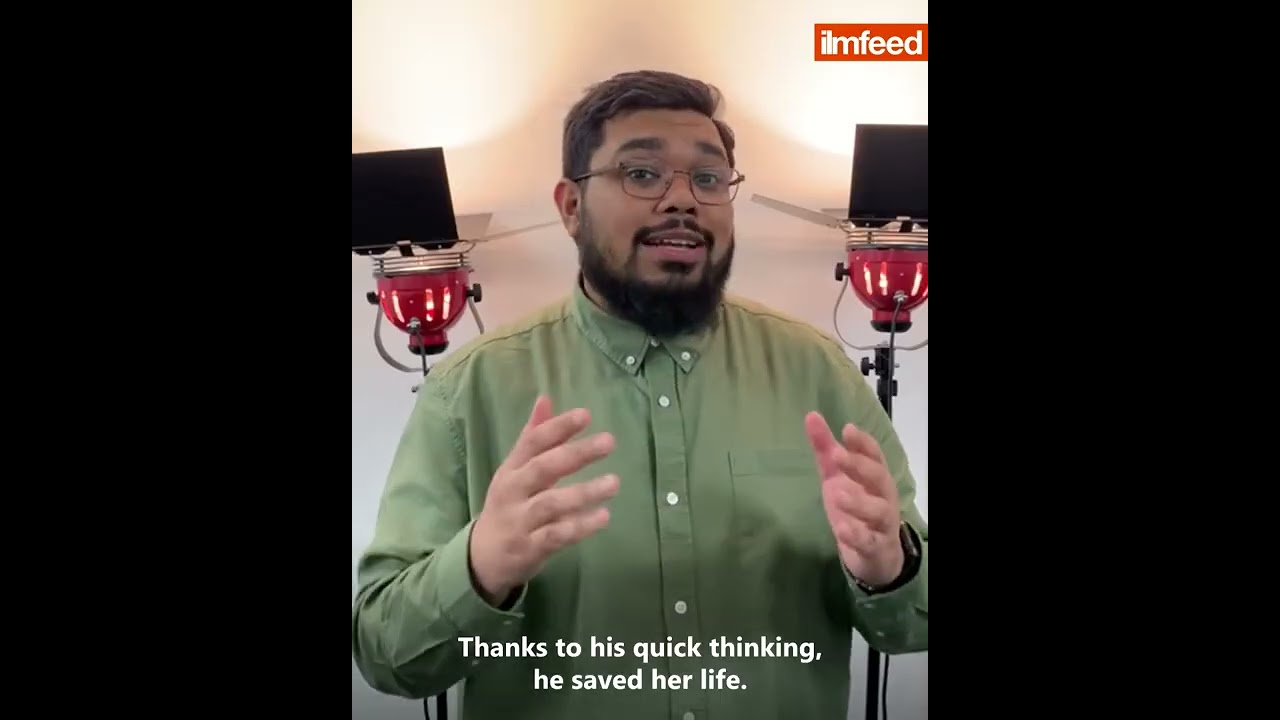 A Brave Muslim Man Saved A girl's Life