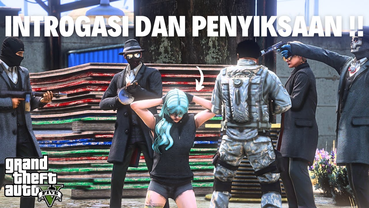 ALANA DISIKSA OLEH KELOMPOK MISTERIUS KARENA JELOOL !! GTA 5 ROLEPLAY