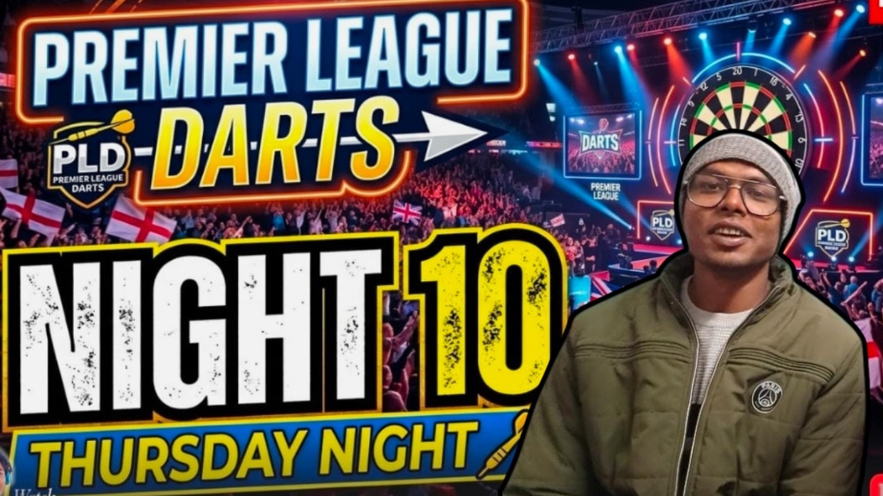 Premier League Darts | Thursday Evening | Night 10