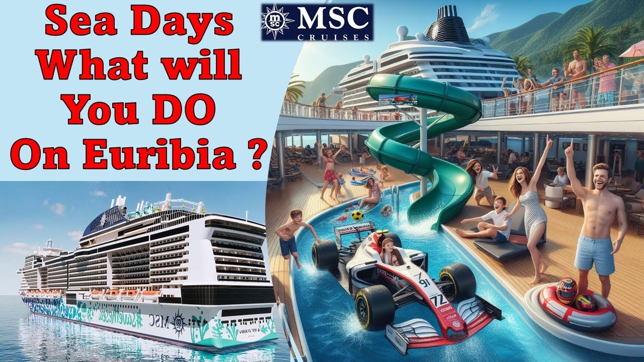 Sea Day Fun on MSC Euribia Activities Galore