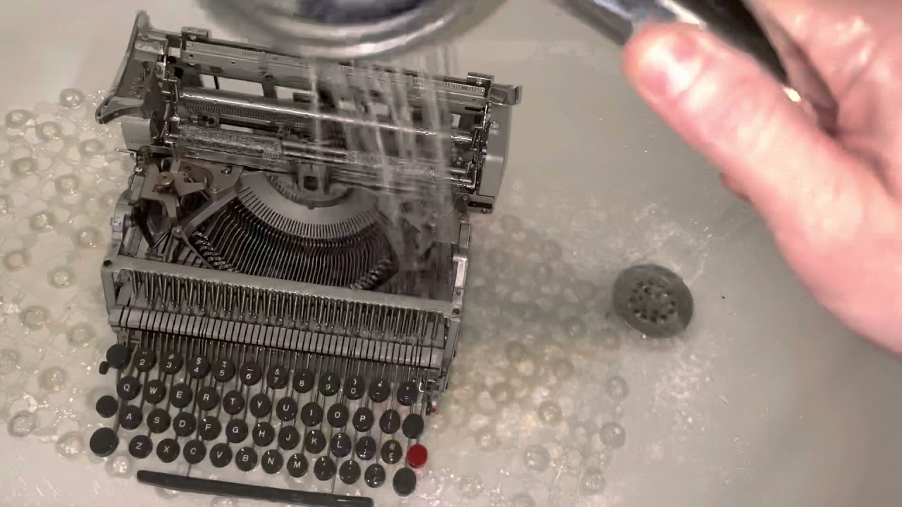 Average Amount of Filth from a Fairly Clean Typewriter