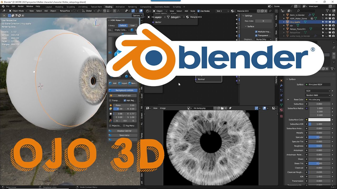 Tutorial ojos 3D