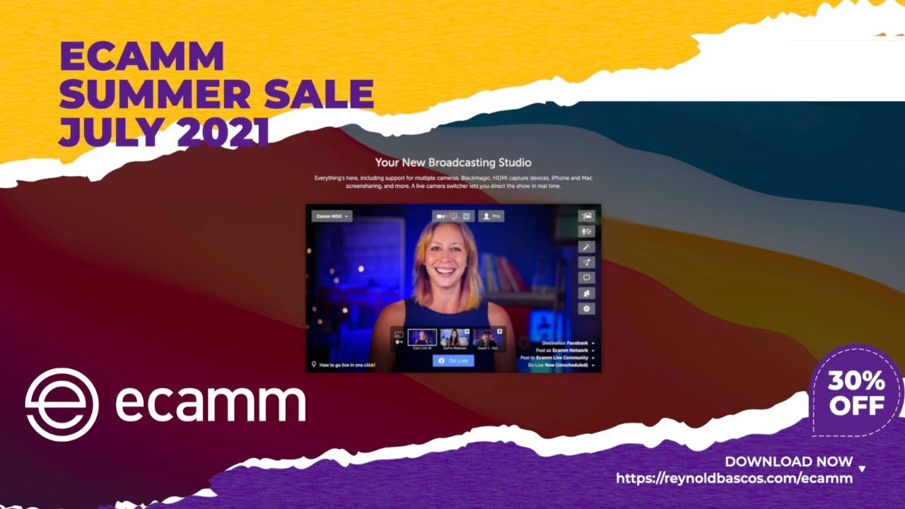 ECAMM Summer Sale 30% OFF