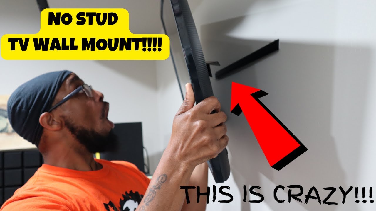 Studless Drywall TV Mount for 26-55 inch TVs REVIEW!!! THIS IS CRAZY!!!