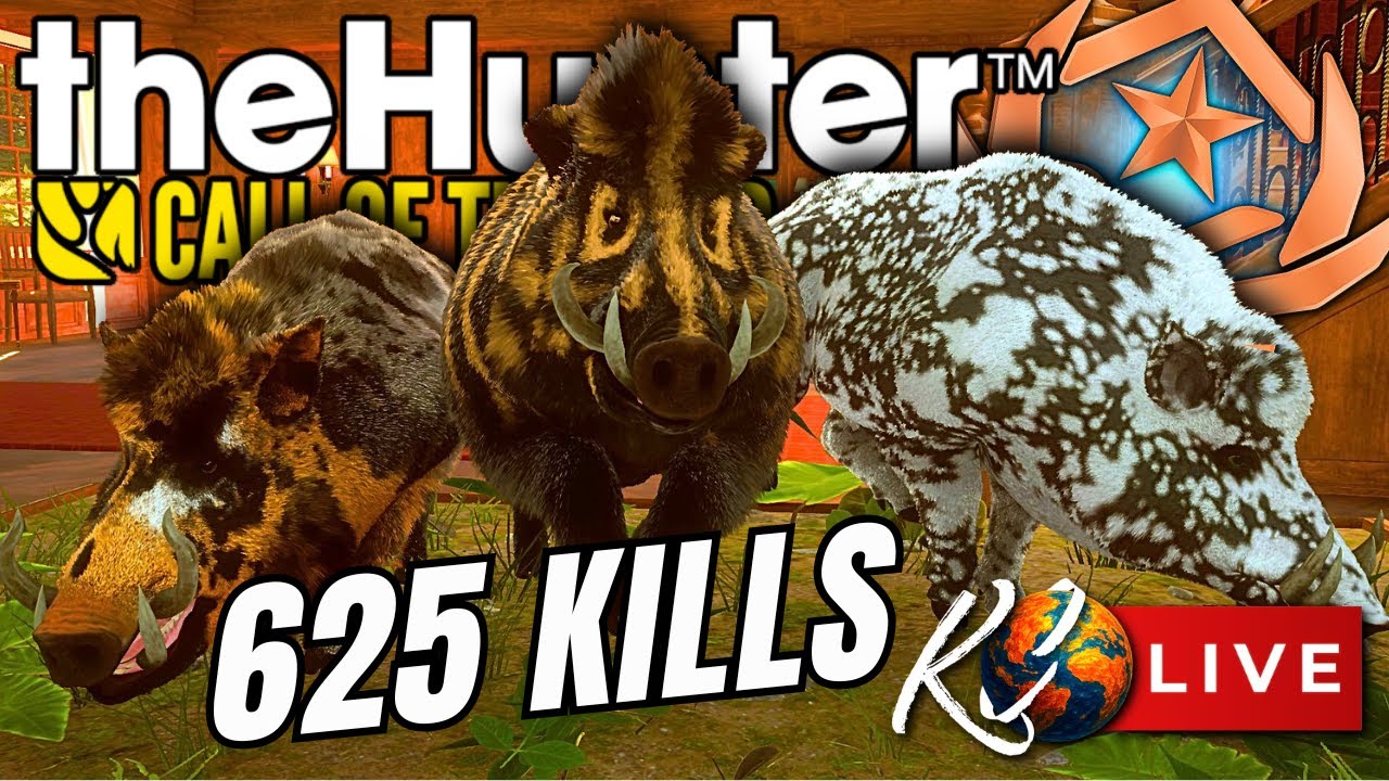 🔴*LAST STREAM OF 2025!* GREAT ONE BEFORE 2026?! 625 Kills GO Wild Boar Grind - Call of the Wild
