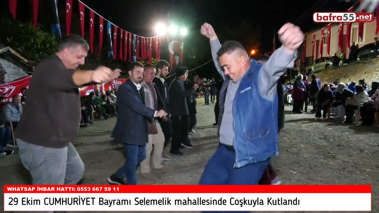29 Ekim CUMHURİYET Bayramı Selemelik'de Coşkuyla Kutlandı
