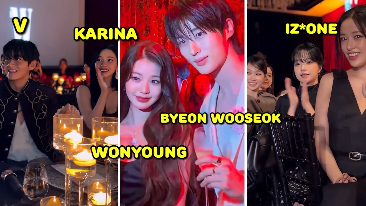 Моменты Kpop Idols на мероприятии W Korea 2025 (по повышению осведомленности о раке груди) #kpop